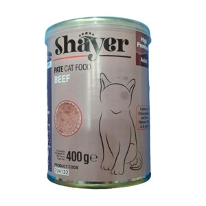 کنسرو گربه گوشت قرمز پته400 گرم