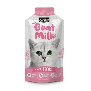 شیر بچه گربه کیت کت با طعم شیر بز Kit Cat Kitten Goat Milk وزن 50 گرم