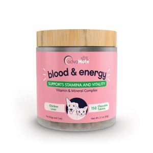 قرص مکمل خون ساز سگ و گربه ادواکر advacare blood & energy