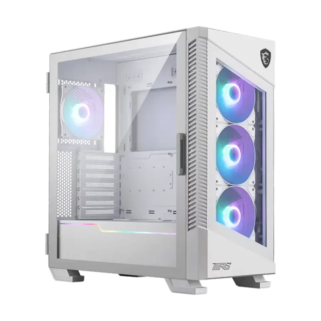 کیس گیمینگ ام اس ای مدل MSI MPG VELOX 100R White