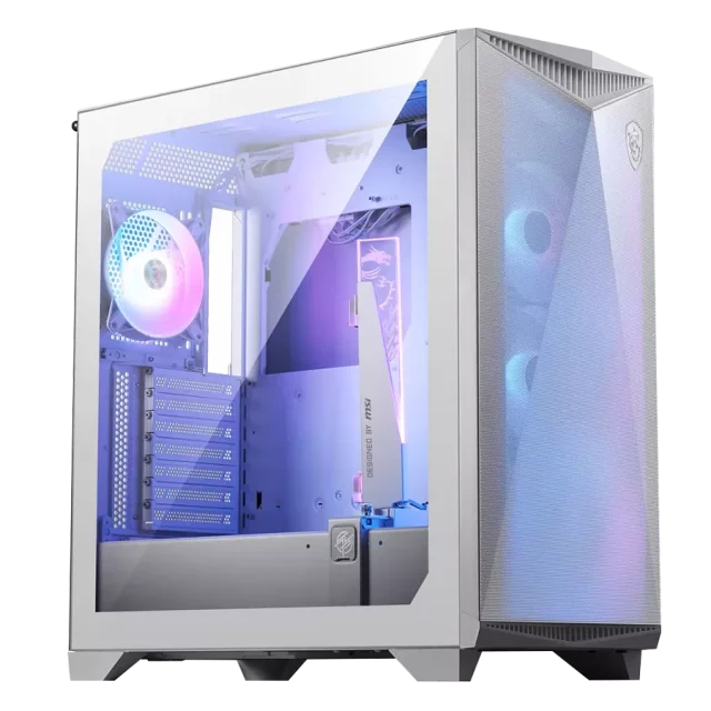 کیس گیمینگ ام اس آی مدل MPG Gungnir 300R Airflow White