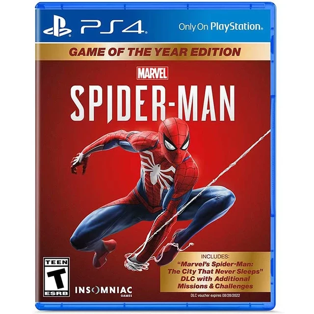 بازی Spider Man نسخه Game of the Year Edition برای PS4