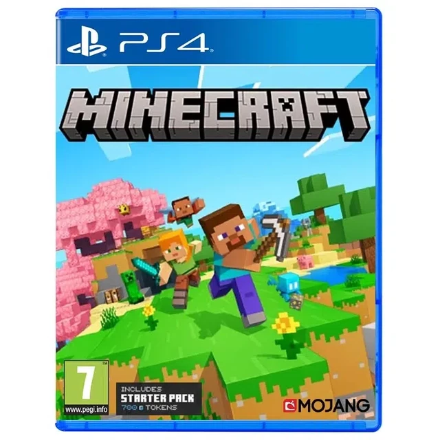 بازی Minecraft به همراه پک Starter برای PS4