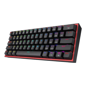 کیبورد مکانیکال گیمینگ ردراگون مدل Fizz Black K617 Gaming
