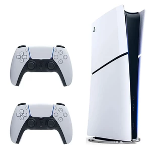 پلی‌استیشن 5 اسلیم دیجیتال دو دسته - PlayStation 5 Slim Digital Dual Controller