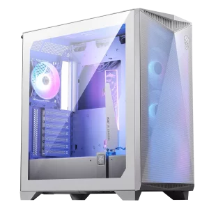 کیس گیمینگ ام اس آی مدل MPG Gungnir 300R Airflow White