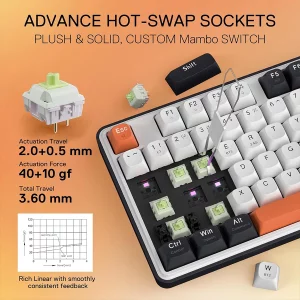 کیبورد مکانیکال گیمینگ ردراگون Redragon Trundle K668 RGB