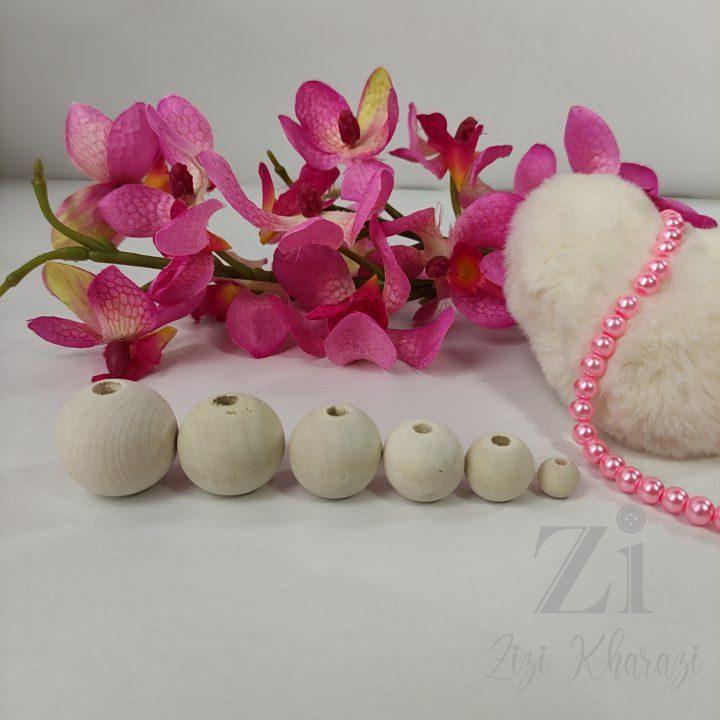 مهره چوبی مکرومه