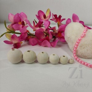 مهره چوبی مکرومه