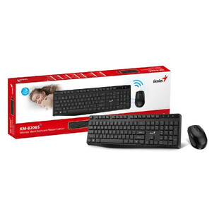 کیبورد و ماوس بی سیم جنیوس مدل KM-8206S