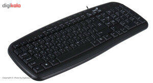 کیبورد جنیوس مدل KB-M225C همراه با حروف فارسی