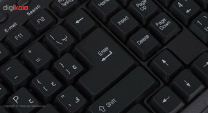 کیبورد جنیوس مدل KB-M225C همراه با حروف فارسی