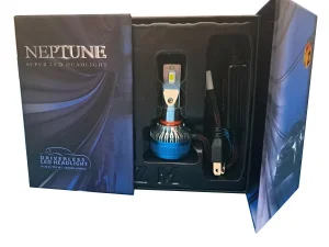 هدلایت نپتون برند ام زد ام گارانتی 12 ماه  بسته 2 عددی