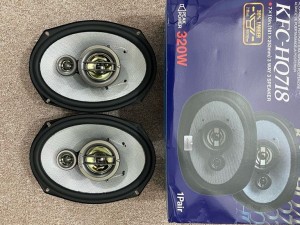 بلندگو 9 اینچی کنوود مدل KFC-HQ718 گارانتی نت الکترونیک بسته 2 عددی