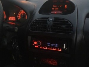 ضبط پایونیر مدل MVH-S125UI گارانتی  آسان سرویس