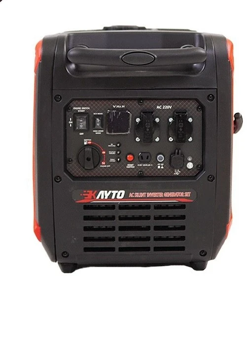 موتور برق سایلنت Kayto مدل KT7500ISEW | ژنراتور اینورتری ۵.۵ کیلووات فوق‌کم‌صدا برای خانه، ویلا و تجهیزات حساس