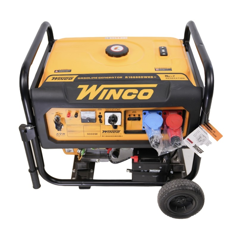 موتور برق ۱۰ کیلووات سه‌گانه‌سوز وینکو مدل R16600DWHB | سه‌فاز/تک‌فاز، کم‌مصرف و پرقدرت