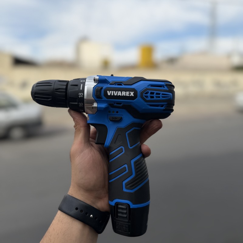 دریل شارژی تک باطری ویوارکس مدل VR12V-1C || فوق دقیق و قدرتمند