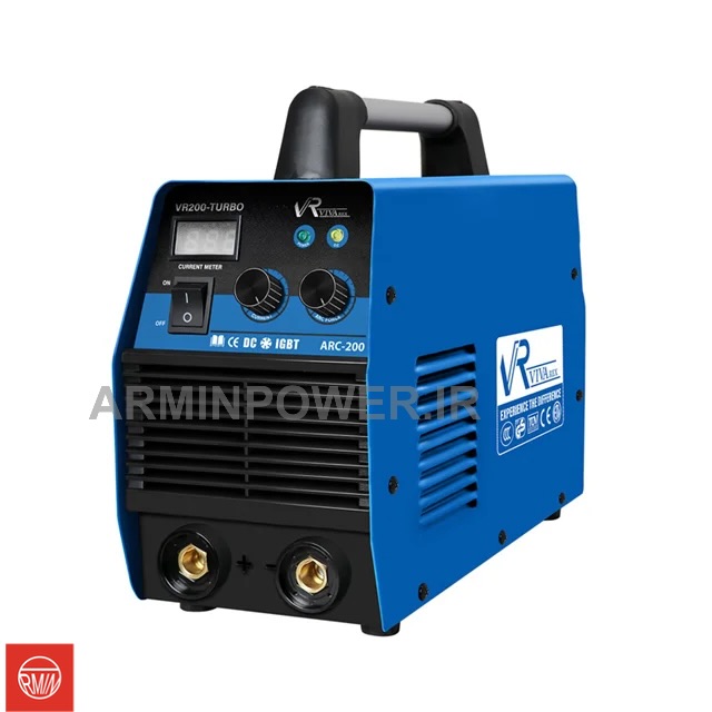 دستگاه جوش اینورتر ۲۰۰ آمپر واقعی ویوارکس مدل VR200-TURBO || کیفیت و قدرت واقعی