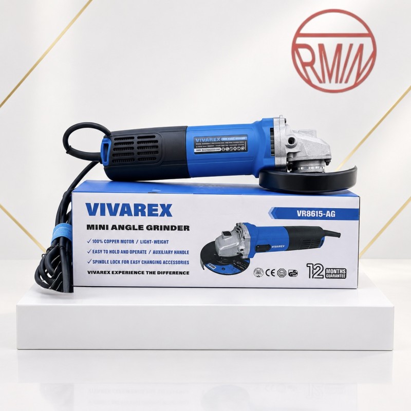 مینی فرز ۸۶۰ وات ویوارکس مدل VR8615-AG | طراحی ارگونومیک ، ۱۱۵۰۰ دور، فوق حرفه ای