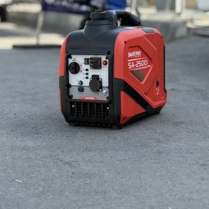 موتور برق سایلنت ۲/۲ کیلووات سانیو مدل SA2500i | ژنراتور بنزینی کم‌صدا و اینورتر حرفه‌ای