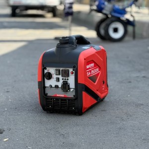 موتور برق سایلنت ۳ کیلووات هندلی سانیو مدل SA3500i | ژنراتور بنزینی اینورتر قابل‌حمل