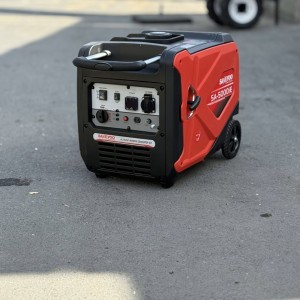 موتور برق سایلنت ۴ کیلووات سانیو مدل SA5000I | ژنراتور بنزینی اینورتر بی‌صدا با استارت برقی
