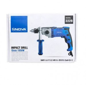 دریل ‌۱۳ گیربکسی دو سرعته  ۱۰۵۰ وات نووا nova مدل ۲۲۲۹
