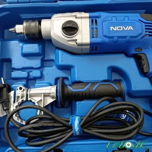 دریل ‌۱۳ گیربکسی دو سرعته  ۱۰۵۰ وات نووا nova مدل ۲۲۲۹