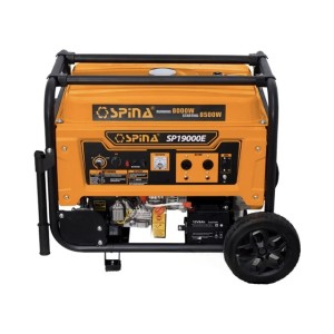 موتور برق ۸/۵ کیلووات سه‌گانه‌سوز واقعی اسپینا Spina مدل SP19000E | قدرتمند، کم‌مصرف و با قابلیت اتصال ATS