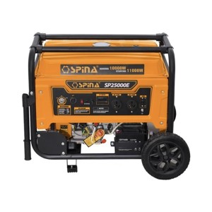 موتور برق ۱۱ کیلووات سه‌گانه‌سوز اسپینا Spina مدل SP25000E – مجهز به ATS و استارت برقی