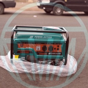 موتور برق ۳۵۰۰ وات پاور اکشن Power Action مدل GG3500 | سیم پیچ تماما مس پرقدرت و کم‌مصرف