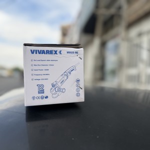 مینی فرز ۱۱۰۰ وات دیمردار ویوارکس مدل VR1125-AC، آرمیچر تمام مس، ۱۲۵ میلی‌متر، آهنگری و فلزکاری