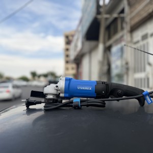 مینی فرز ۱۱۰۰ وات دیمردار ویوارکس مدل VR1125-AC، آرمیچر تمام مس، ۱۲۵ میلی‌متر، آهنگری و فلزکاری