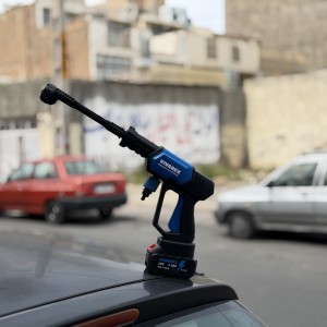 کارواش شارژی دو باتری ذغالی ویوارکس مدل VR2425V22-PW با فشار ۲۵ بار و توان ۱۵۰ وات: قدرت بی‌نظیر شستشو در دستان شما