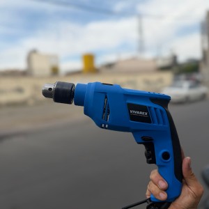 دریل چکشی دوحالته ۶۵۰ وات ویوارکس مدل VR6513-IDD همراه با دسته جانبی ضد لرزش