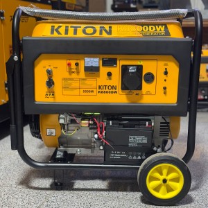 موتور برق ۵.۵ کیلووات استارتی کیتون KITON مدل K8800DW | مجهز به ATS، AVR و استارت الکتریکی با نمایشگر دیجیتال