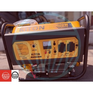 موتور برق 3 کیلووات استارتی کیتون مدل K6500DW | سیم پیچ تمام مس،تثبیت ولتاژ (AVR)، نمایشگر دیجیتال