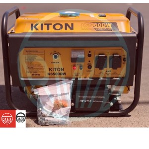 موتور برق 3 کیلووات استارتی کیتون مدل K6500DW | سیم پیچ تمام مس،تثبیت ولتاژ (AVR)، نمایشگر دیجیتال