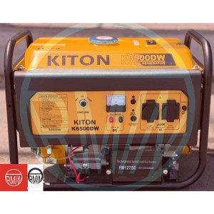 موتور برق 3 کیلووات استارتی کیتون مدل K6500DW | سیم پیچ تمام مس،تثبیت ولتاژ (AVR)، نمایشگر دیجیتال