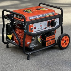 موتور برق ۱۰/۵ کیلووات سه‌گانه‌سوز هیرو پاور مدل KM22500E2R | ریموت استارت، قدرت بی‌وقفه برای هر شرایط