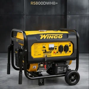 موتور برق ۴ کیلووات  ریموت استارت وینکو مدل  R5800DWHB| قدرت واقعی، ریموت استارت و برق مطمئن