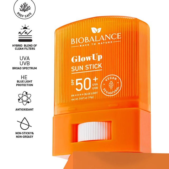 ضدآفتاب استیکی و درخشان کننده +50