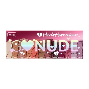 پالت سایه چشم 12 رنگ ویبو مدل Go Nude Heartbreaker