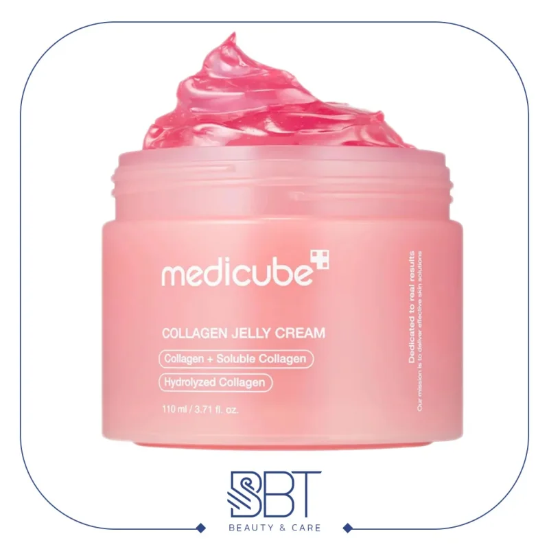کرم ژله‌ای کلاژن مدیکیوب روشن‌کننده و مرطوب کننده