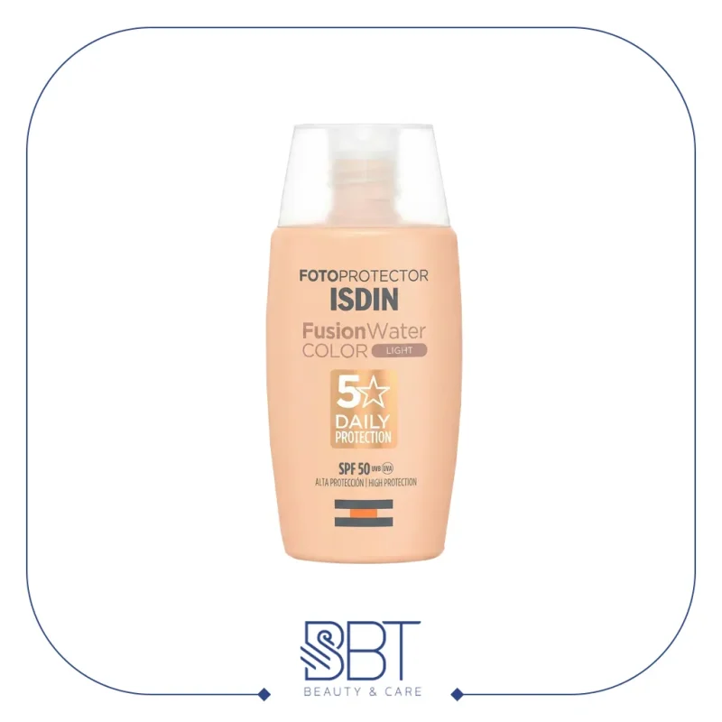 ضدآفتاب رنگی فیوژن واتر مجیک ایزدین spf50