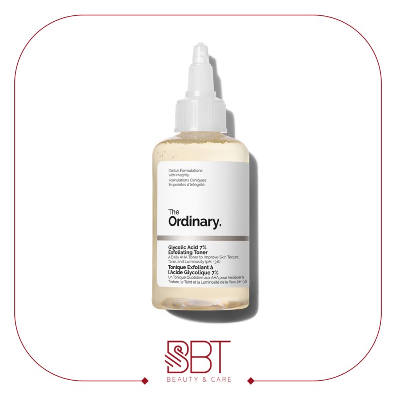 تونر گلیکولیک اسید 7% اوردینری اصل لایه بردار و روشن‌کننده