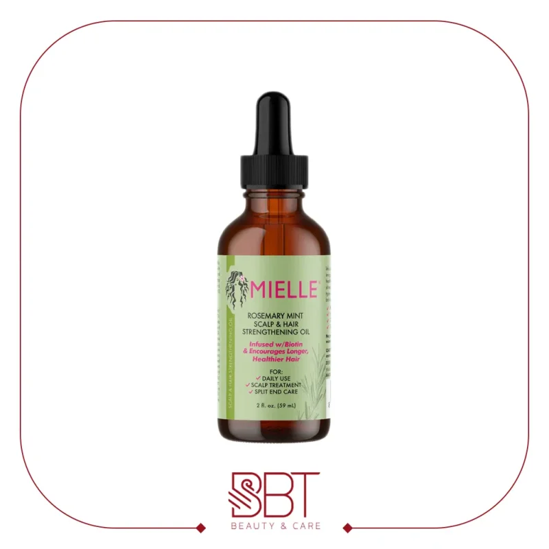 روغن مو  رزماری و نعناع میله Mielle  Rosemary Mint مناسب موهای خشک، آسیب‌دیده و فر