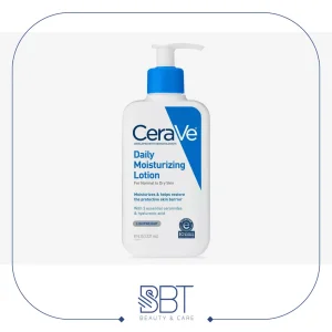 لوسیون مرطوب‌کننده صورت و بدن سراوی مناسب پوست نرمال و خشک (اصل اروپا)