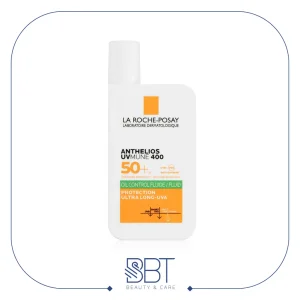 ضدآفتاب فلوئیدی بی‌رنگ پوست چرب لاروش پوزای مدل آنتلیوس UVMune 400